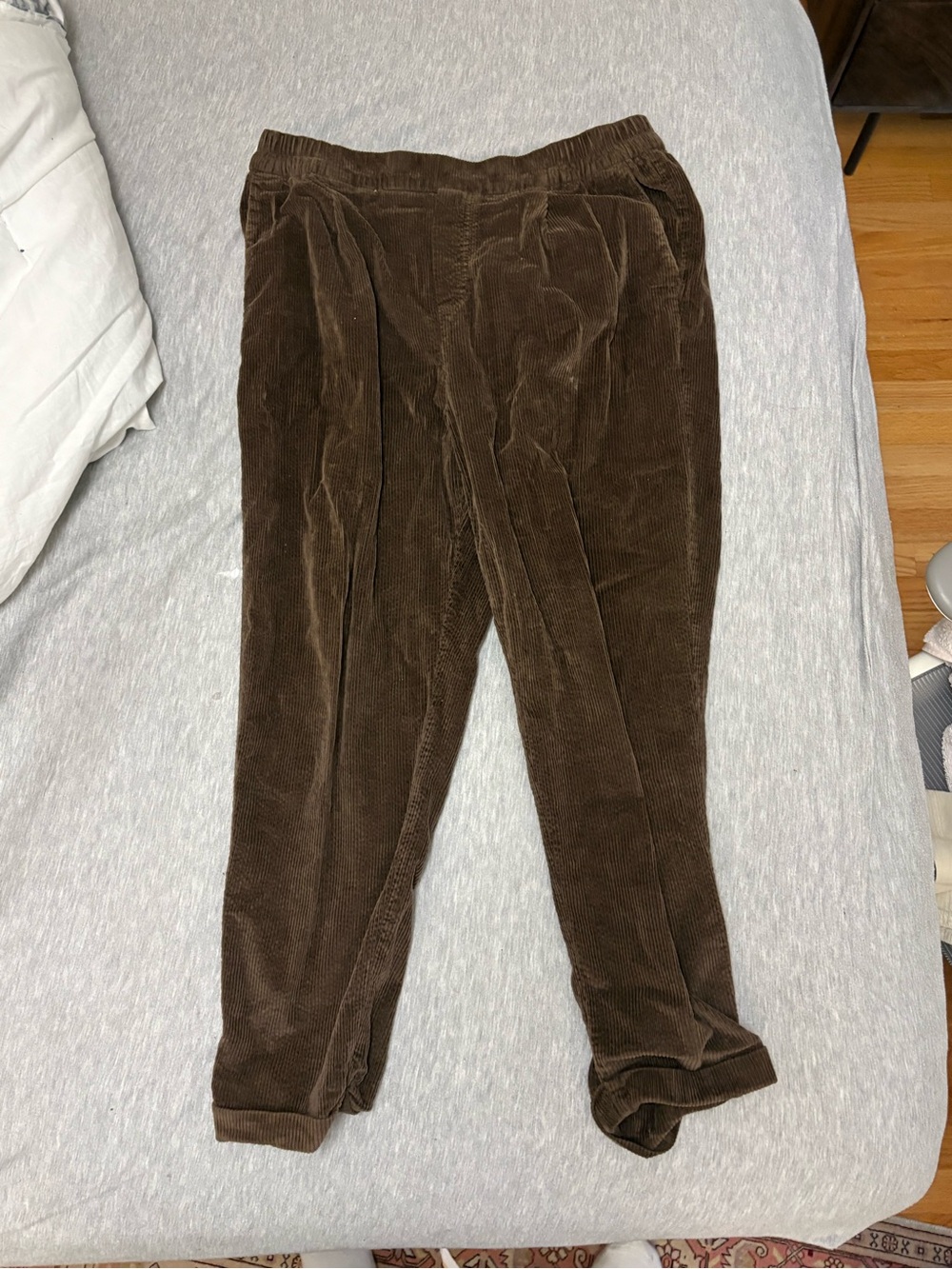 Men's Corduroy Casual Pants - Brown